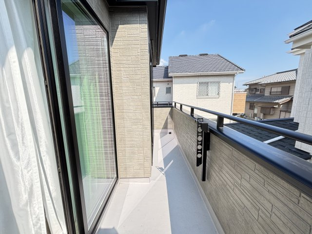 安城市美園町2-2-1『仲介手数料無料』新築一戸建て・建売のバルコニー