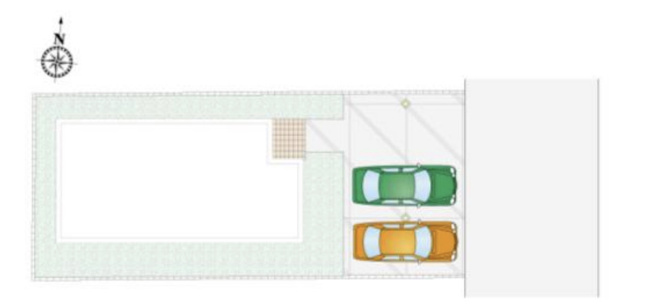 【区画図】 | 東松山市高坂2丁目　新築戸建　全3棟　2号棟