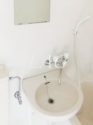 【洗面所】 | グリシーヌ松原 | 洗面台です。