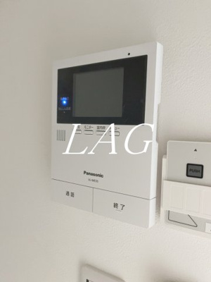 【セキュリティ】 | 茶花ハイツ | モニター付インターホンです。