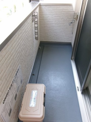 ジーメゾン明石魚住ラピスのバルコニー