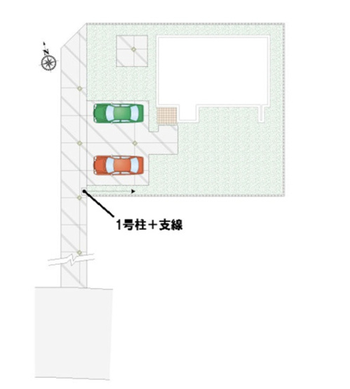 【区画図】 | 比企郡滑川町月輪大堀　新築戸建　全8区画　3号棟