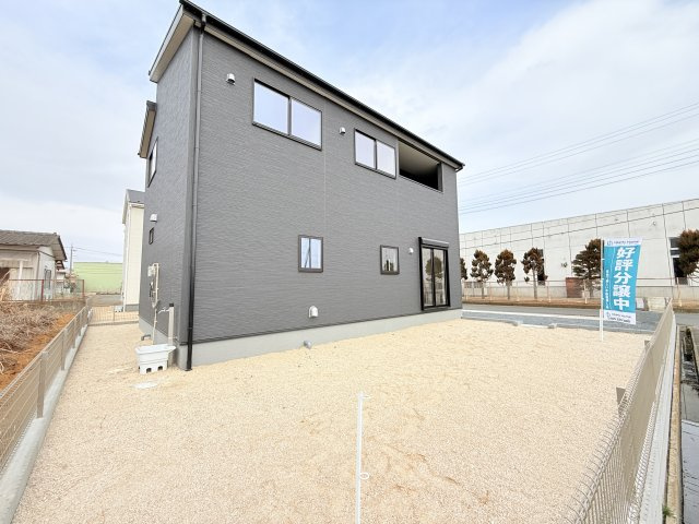 小美玉市上玉里第2　新築戸建　2号棟の外観|当日予約・現地集合・現地解散でのご見学も大歓迎ですので、お気軽にお問い合わせください(*^^*)