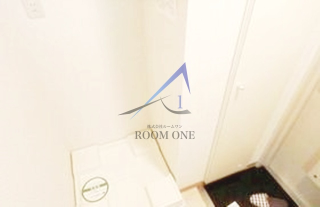 スカイコート武蔵小杉第４の設備|洗濯機置場です。