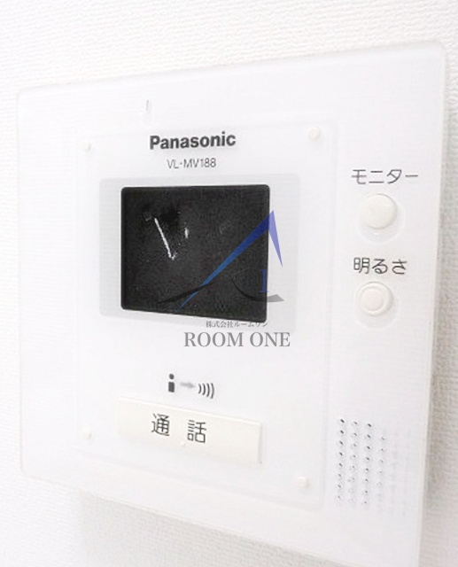 アートヒルズ北新宿のセキュリティ|モニター付きインターホンです。