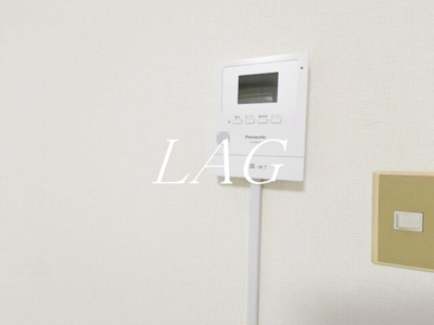 【セキュリティ】 | 第１ＳＮハウス | モニター付きインターホンです。