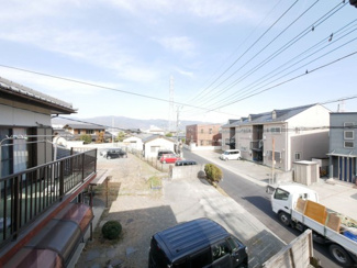 【展望】 | 甲斐市篠原 平成20年築・オール電化中古戸建 大型吹抜・バルコニー | 2階から北側を望む