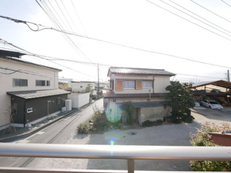 【展望】 | 甲斐市篠原 平成20年築・オール電化中古戸建 大型吹抜・バルコニー | バルコニーから南側を望む