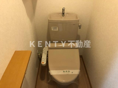 【トイレ】 | ルーブル中馬込弐番館 | シンプルで使いやすいトイレです