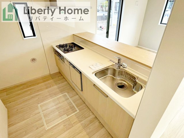 水戸市吉沢町2期　新築戸建のキッチン