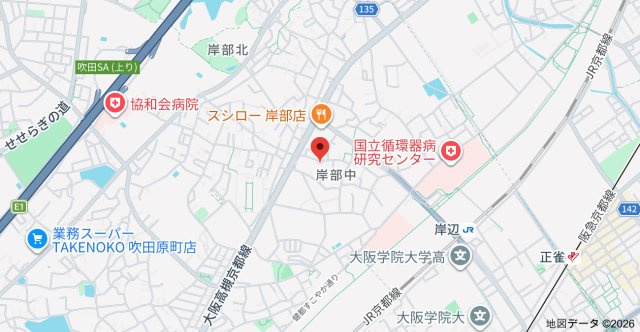 センターポイント吉志部の地図
