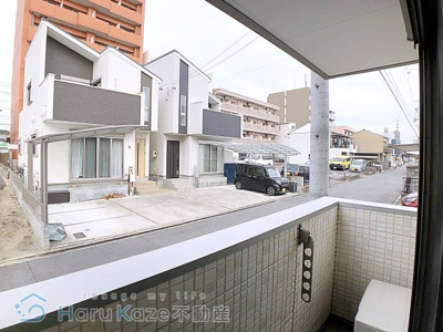 【バルコニー】 | AMLUXⅡ【名古屋市賃貸・ネット無料】