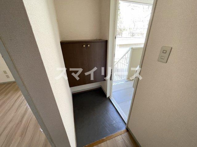 パールハイツ鏑木の玄関