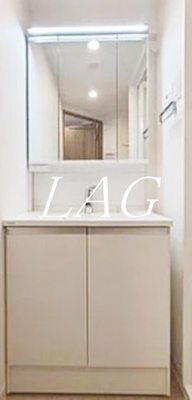 【洗面所】 | リグランド千歳烏山 | 洗面台です。