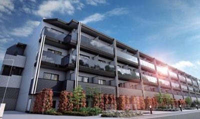 【外観パース】 | レガリス中野鷺宮 | 外観パースです。