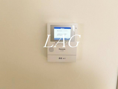 【セキュリティ】 | アーバンパレス | モニター付きインターフォンです。