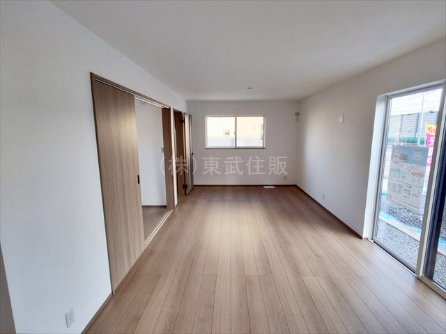 【居間・リビング】 | 川越市中台２丁目　全２棟　A号棟 | ご家族が集まるリビングは16.5帖の広さです