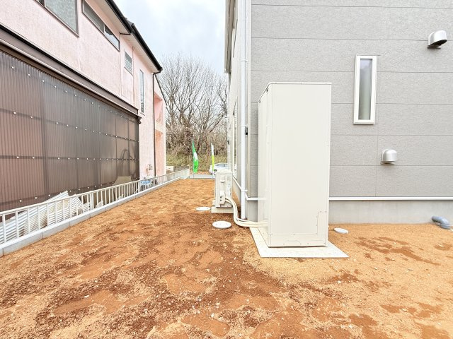 つくば市自由ケ丘第10　新築戸建て　1号棟の庭