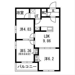 【間取り】 | エス．フィールド奏