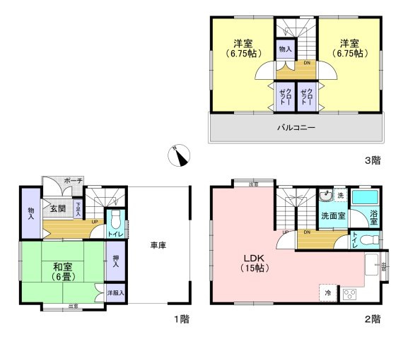 ふじみ野市上福岡１丁目の間取り