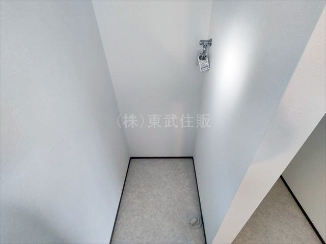 【ランドリースペース】 | 川越市中台２丁目　全２棟　B号棟 | 洗濯機置き場