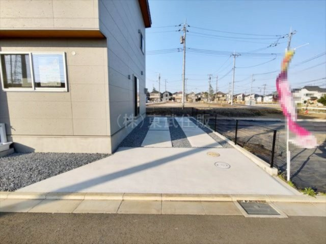 【駐車場】 | 川越市中台２丁目　全２棟　B号棟 | カースペース２台可