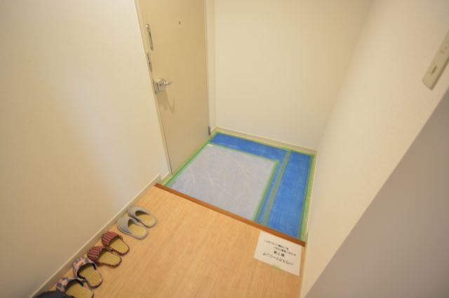 レジデンストーアの玄関