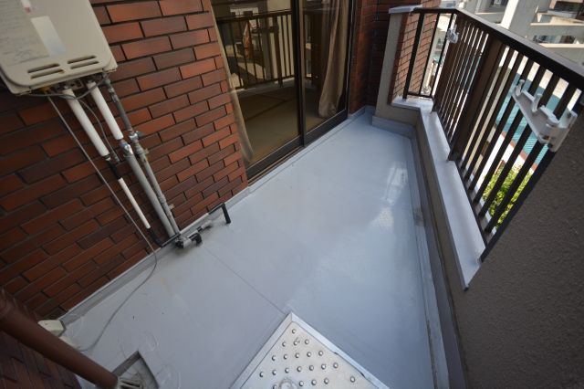 レジデンストーアのバルコニー