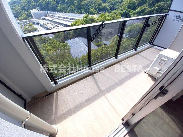 グランビスタ新神戸のバルコニー