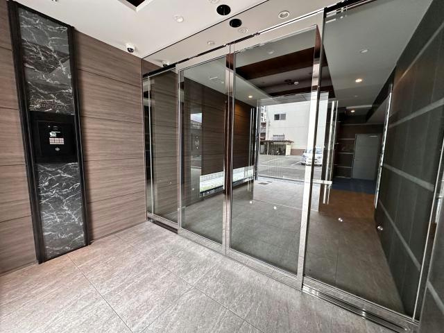 THE MUSE栗山のエントランス