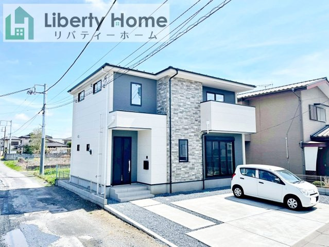 水戸市渡里町1期　新築戸建の外観パース|ご予約をいただければ、『平日の空いた時間』『周辺物件まとめて見たい』『1件だけ見たい』ももちろん可能です♪
お気軽にお問合せください♪