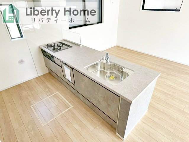 水戸市渡里町1期　新築戸建のキッチン