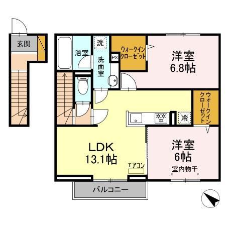 ソレアード の間取り