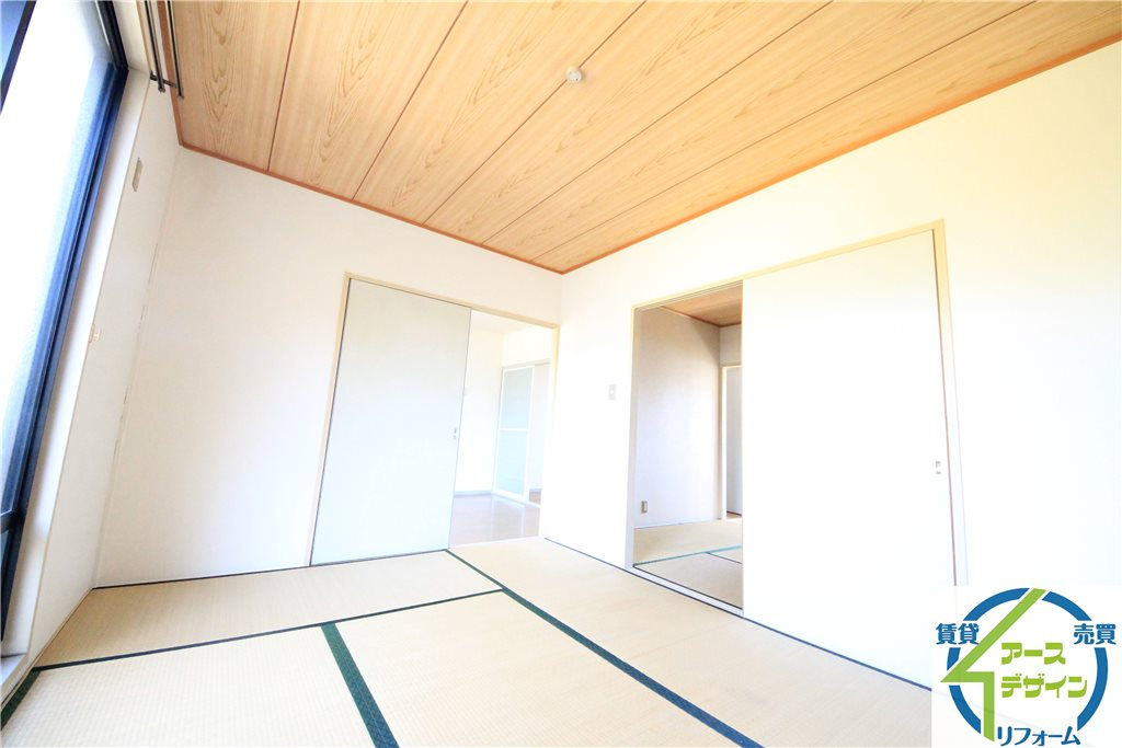 ハイツタケナカB棟の和室|※類似部屋