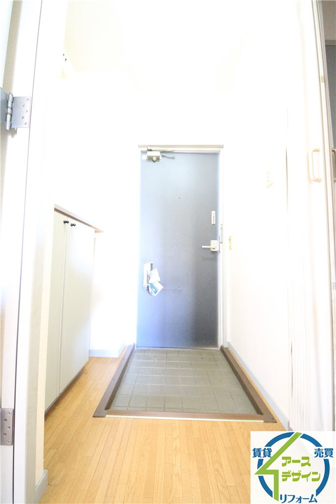 ハイツタケナカB棟の玄関|※類似部屋