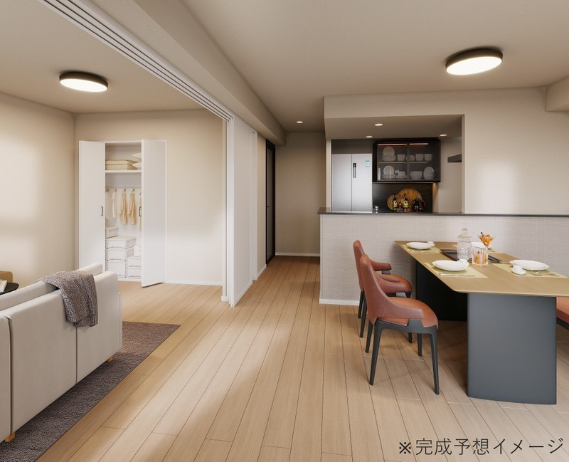 ステラメゾン下北沢の寝室