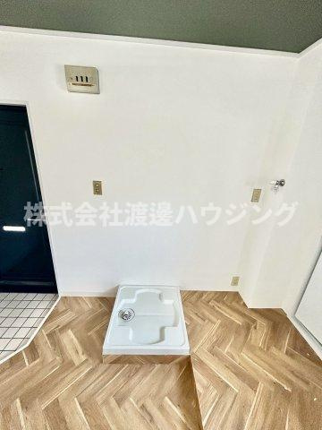 山下マンションの設備|室内洗濯パン