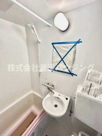 山下マンションの洗面所