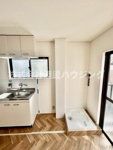 山下マンションの設備|室内洗濯パン