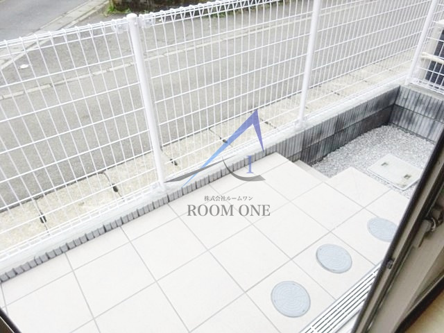 サンモールキューブのバルコニー|テラスです。