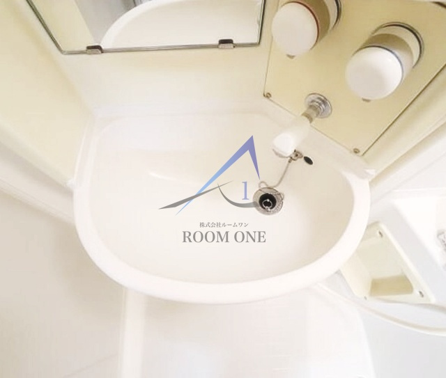 グリーンコーポ生麦の洗面所|洗面台です。