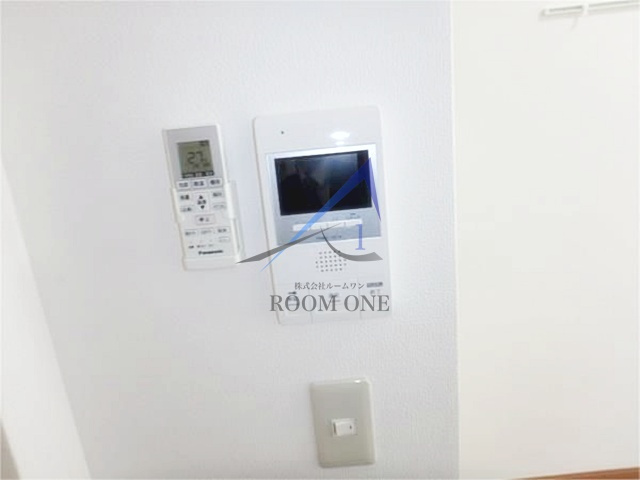 プラムフェリスのセキュリティ|モニター付きインターホンです。