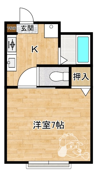 リッシュシェソワの間取り