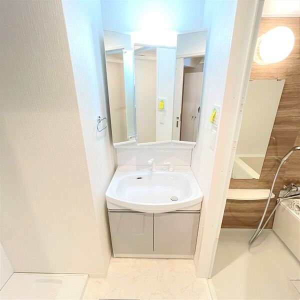 Z・R東別院の洗面所