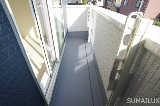 熊本市中央区出水６丁目の一戸建てのバルコニー