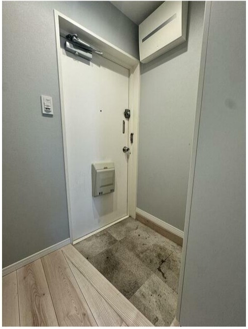 ライオンズマンション山王の玄関