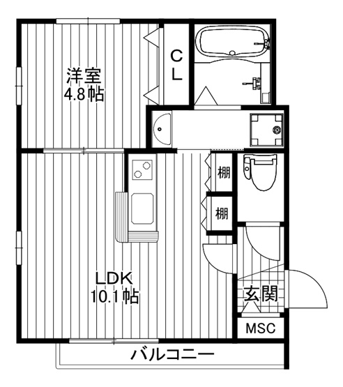 【間取り】 | ロイヤル上北沢