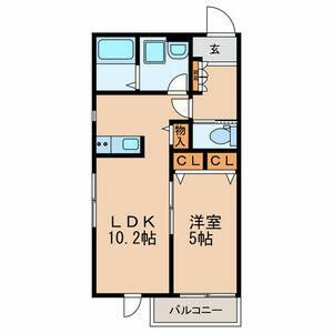 メゾン　ボヌールの間取り