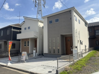 【外観】 | 藤沢市高倉　全２棟/今回販売２棟（1号棟） | 現地（3月21日撮影）