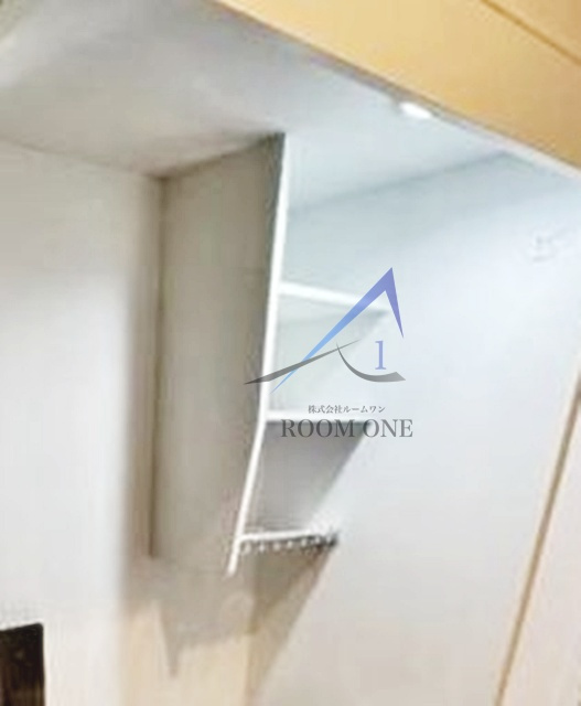 クロス上板橋の収納|キッチン上部収納です。